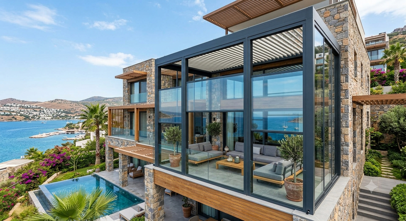 Pergola ve Kış Bahçesi Entegrasyonu