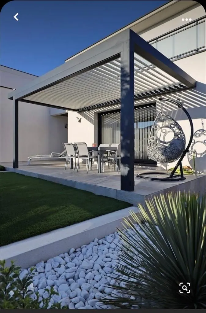 Dayanıklı Alüminyum Konstrüksiyon Pergola Sistemi