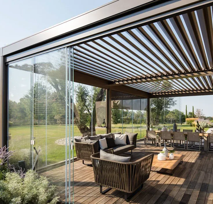 Sade ve Şık Minimalist Pergola Tasarımı